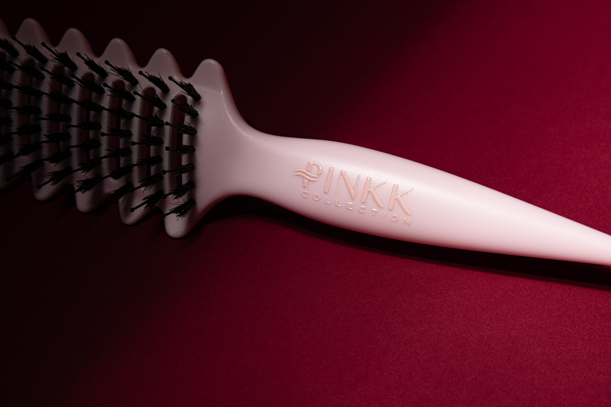 Double Bristled Pinkk Brush - Image 3